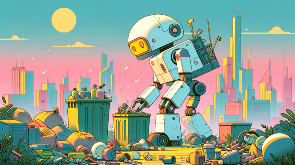 Gen Robotics Fights Dirty With World’s First Scavenging Robot
